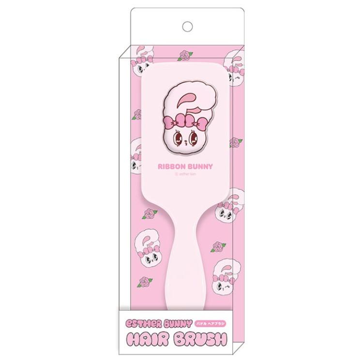 Esther Bunny Paddle Hairbrush