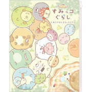 Sumikko "Tanuki's Round Restaurant" A4 + A3 Clear Folder