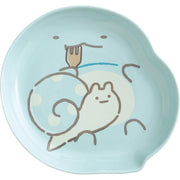 Sumikko "Tanuki's Round Restaurant" Plate - Tokage