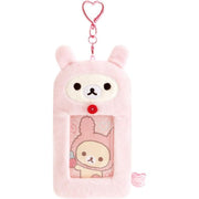 "Korilakkuma Galore" Photo Card Keychain [Bunny]