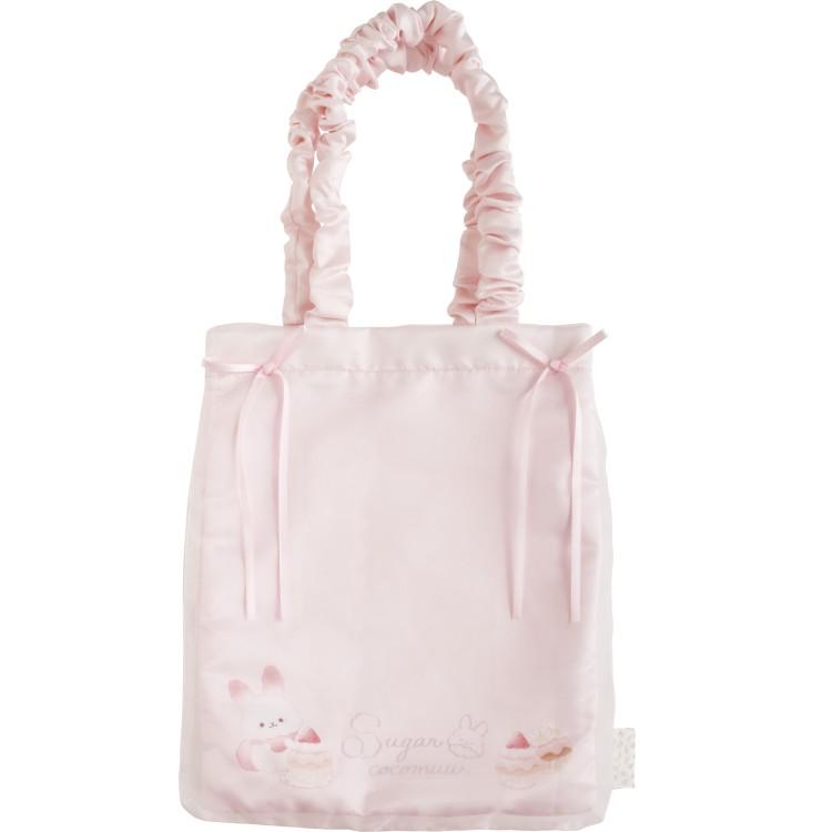 Sugarcocomuu "White Tulle Ribbon" Tote Bag