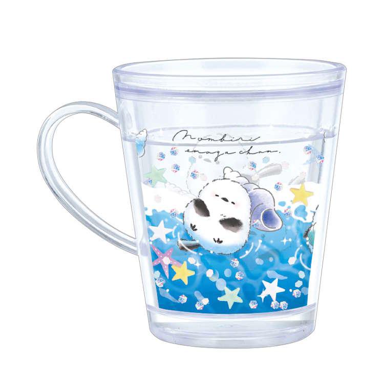 Snow Bird Water Glitter Cup