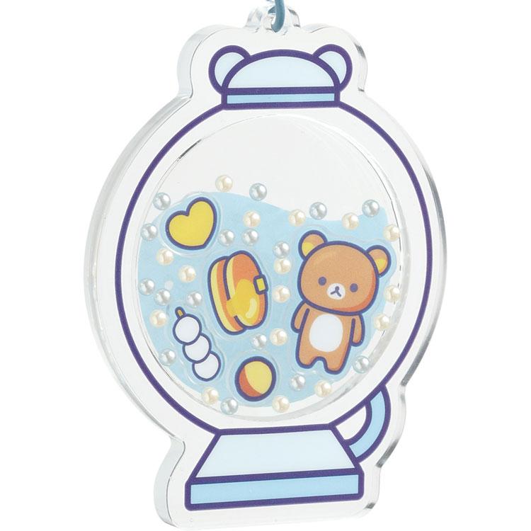 Rilakkuma "Rilakkuma Lab" Shaka Keychain