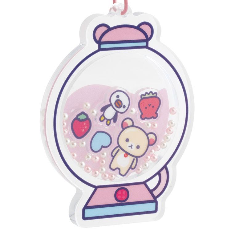 Korilakkuma "Rilakkuma Lab" Shaka Keychain