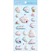 Buruburu Dog Puff Sticker