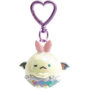 Ebi "Angel & Devil's Tail" Aurora Heart Keychain