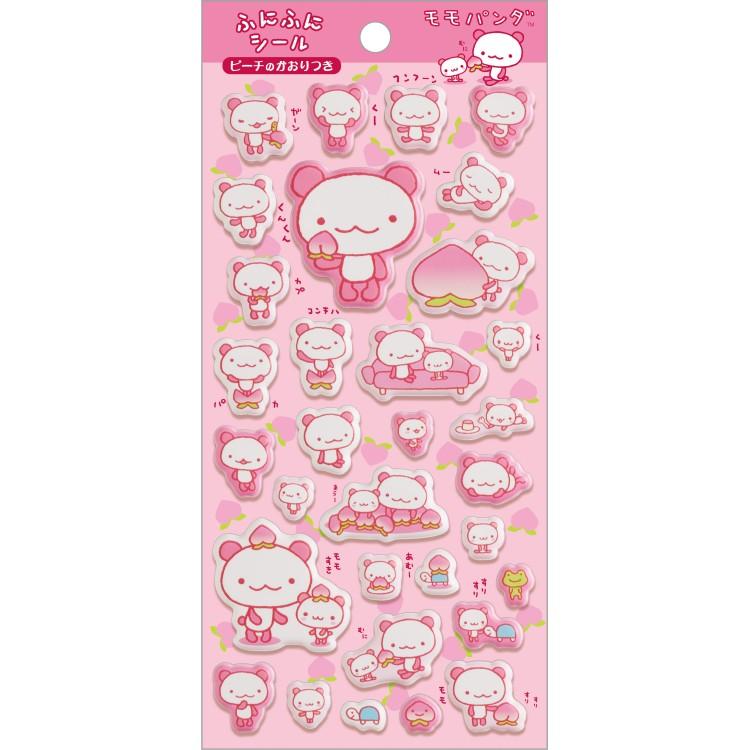 "San-X Universe" Momopanda Puff Scent Sticker