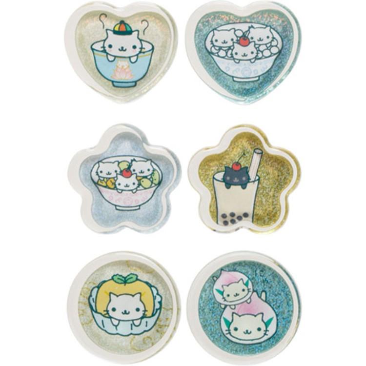 Nyannyannyanko Dimsum Marble Sticker