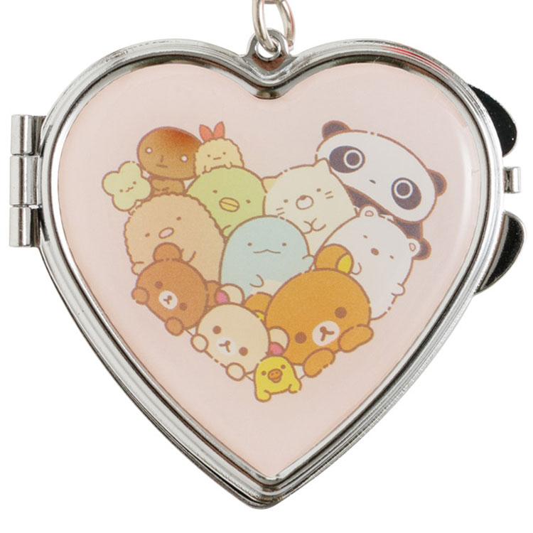 San-X Universe Heart Mirror Keychain