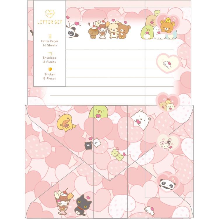 San-X Universe Heart Letter Set A
