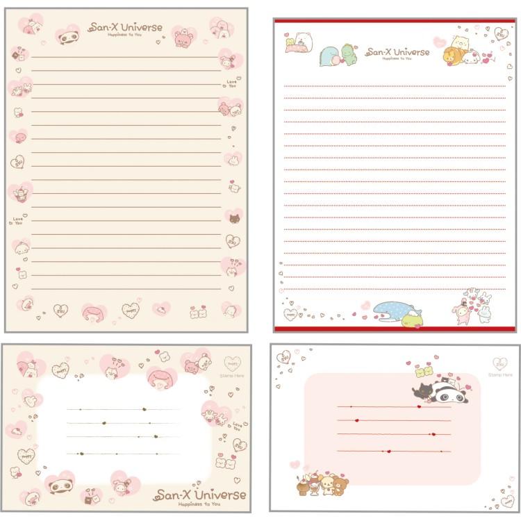 San-X Universe Heart Letter Set B