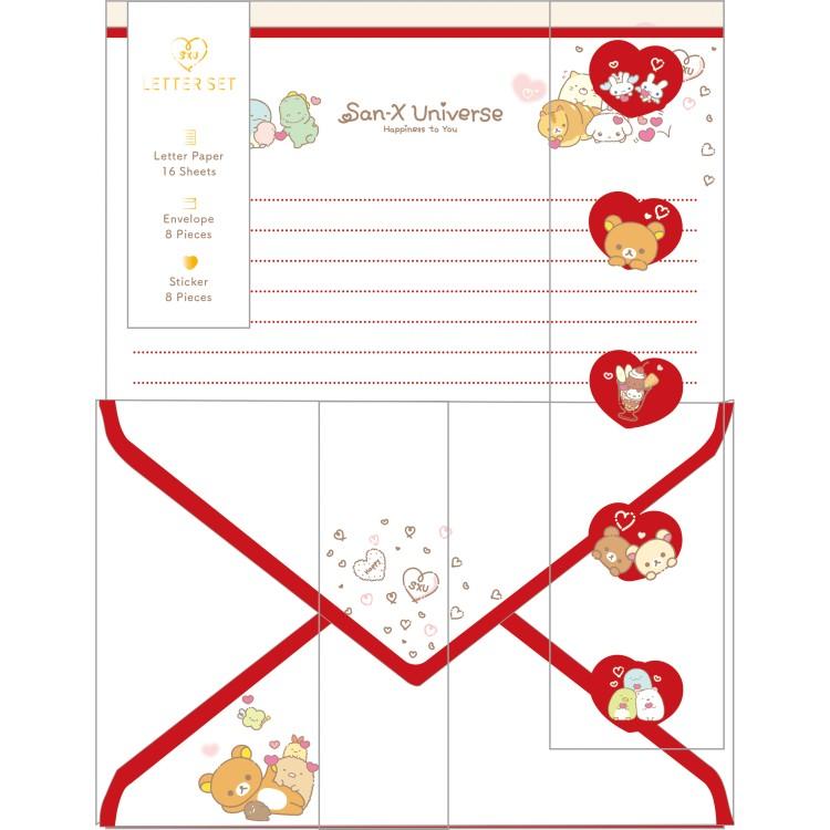 San-X Universe Heart Letter Set B