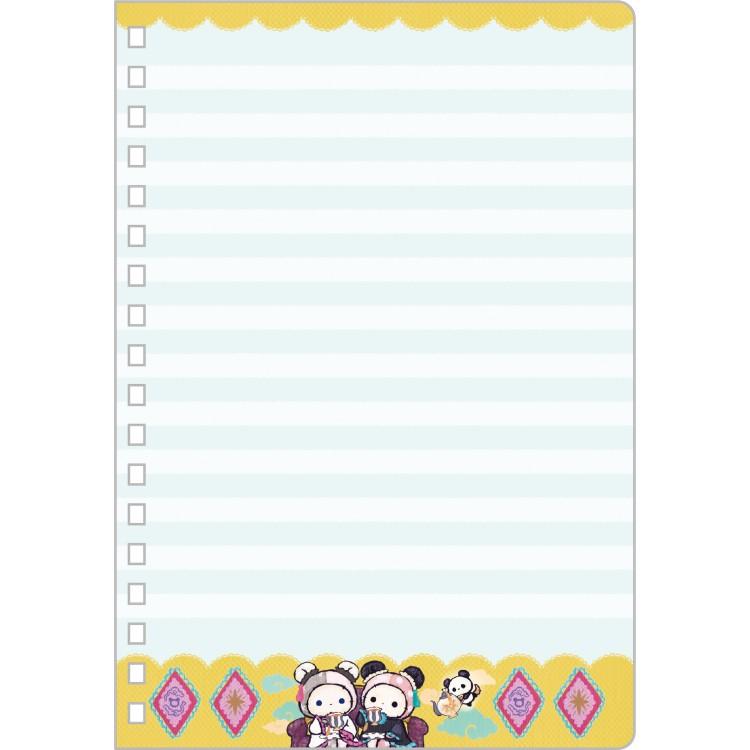 Sentimental Circus "Black & White Ursa Minor Tea Salon" B6 Notebook B