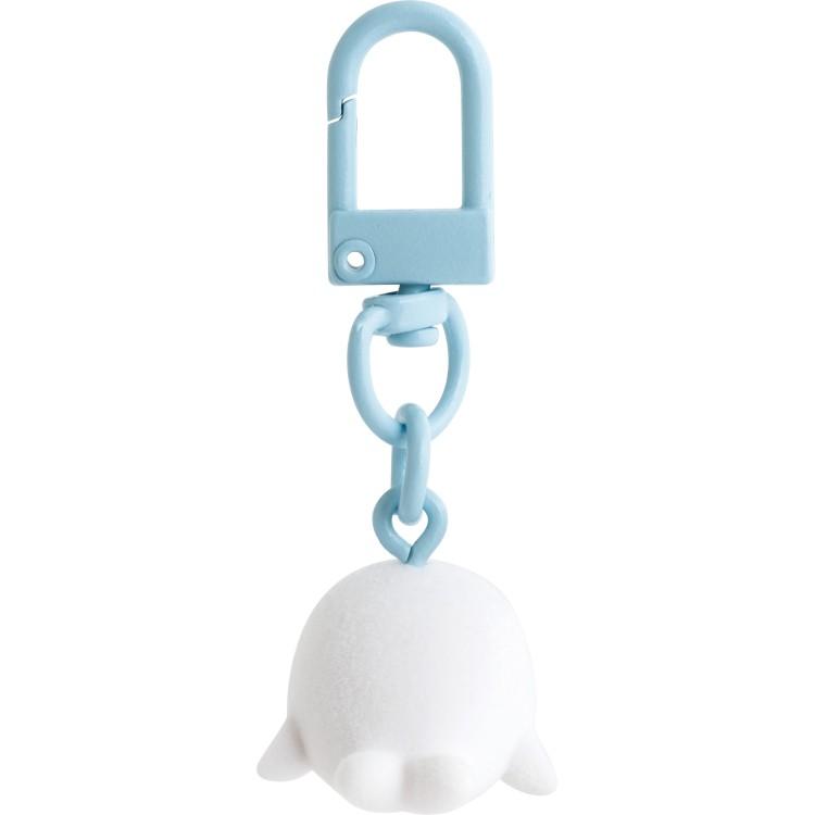 Mamegoma Petit Flocky Mascot Keychain