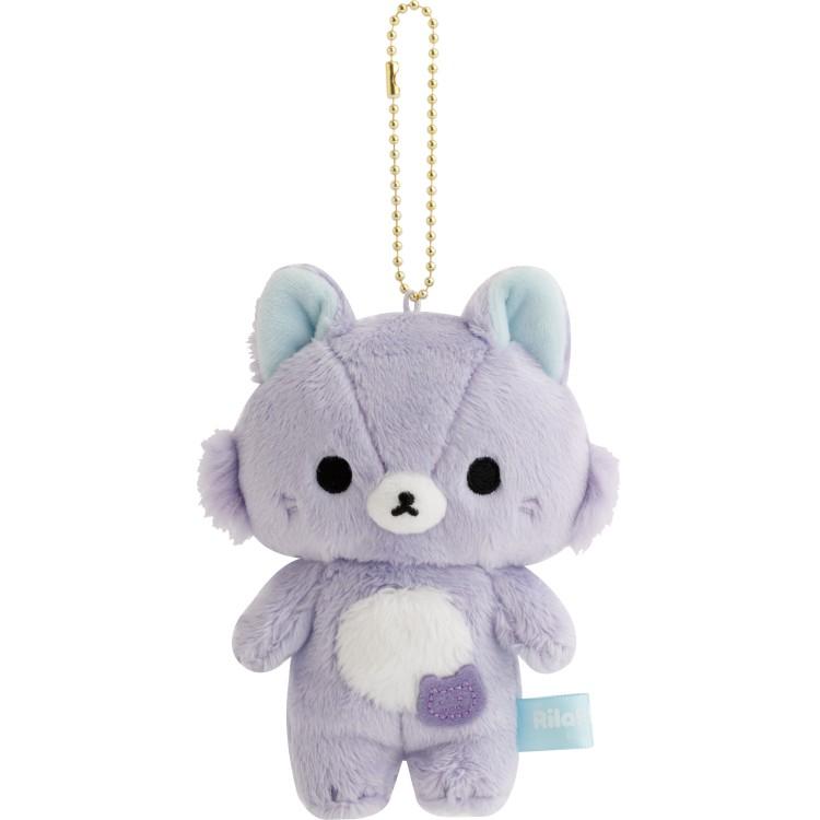 Rilakkuma & Awawa Neko Mascot Mochi Plush [Awawa Neko]