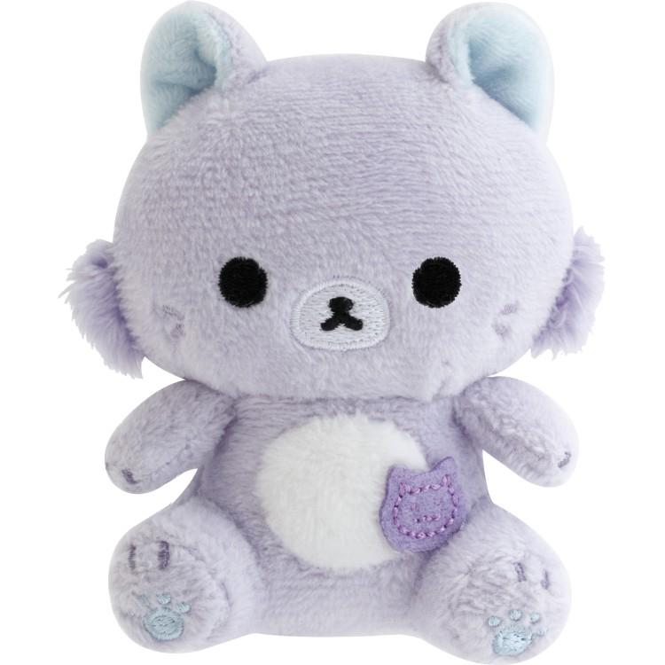 Rilakkuma & Awawa Neko Sitting Plush [Awawa Neko]