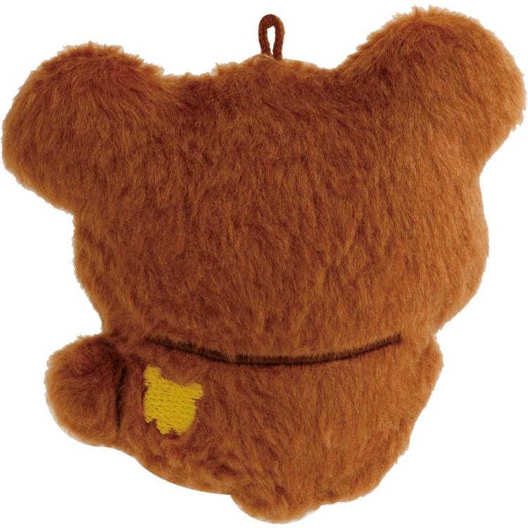 Rilakkuma & Awawa Neko Mascot Plush [Chairoikoguma]