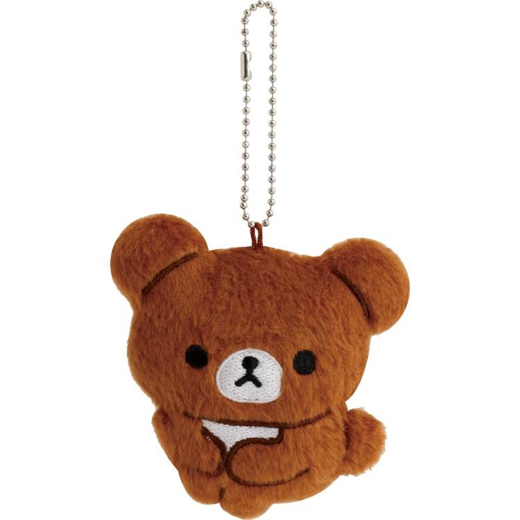 Rilakkuma & Awawa Neko Mascot Plush [Chairoikoguma]