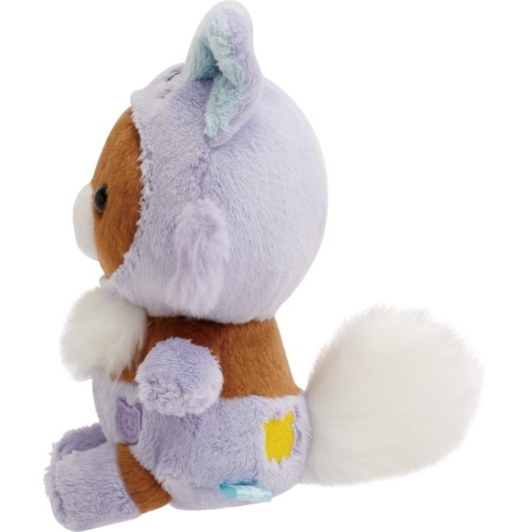 Rilakkuma & Awawa Neko Poncho Plush [Chairoikoguma]