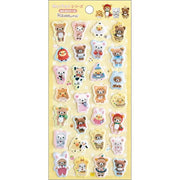 Rilakkuma from Back Then Puffy Sticker