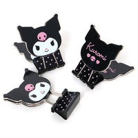 Kuromi Binder Clips Set
