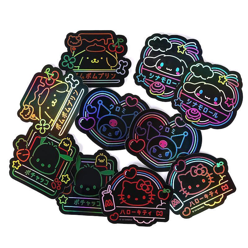 Neon Sticker Set