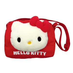 Hello Kitty Crossbody Plush Head Bag