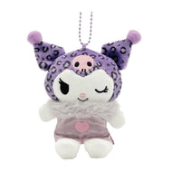Kuromi Anniversary Plush Mascot [Purple Leopard]