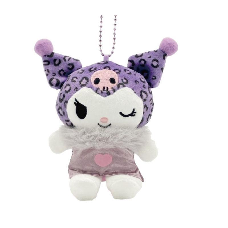 Kuromi Anniversary Plush Mascot [Purple Leopard]