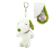 Snoopy Fuwakuta Matcha Sakura Plush Mascot