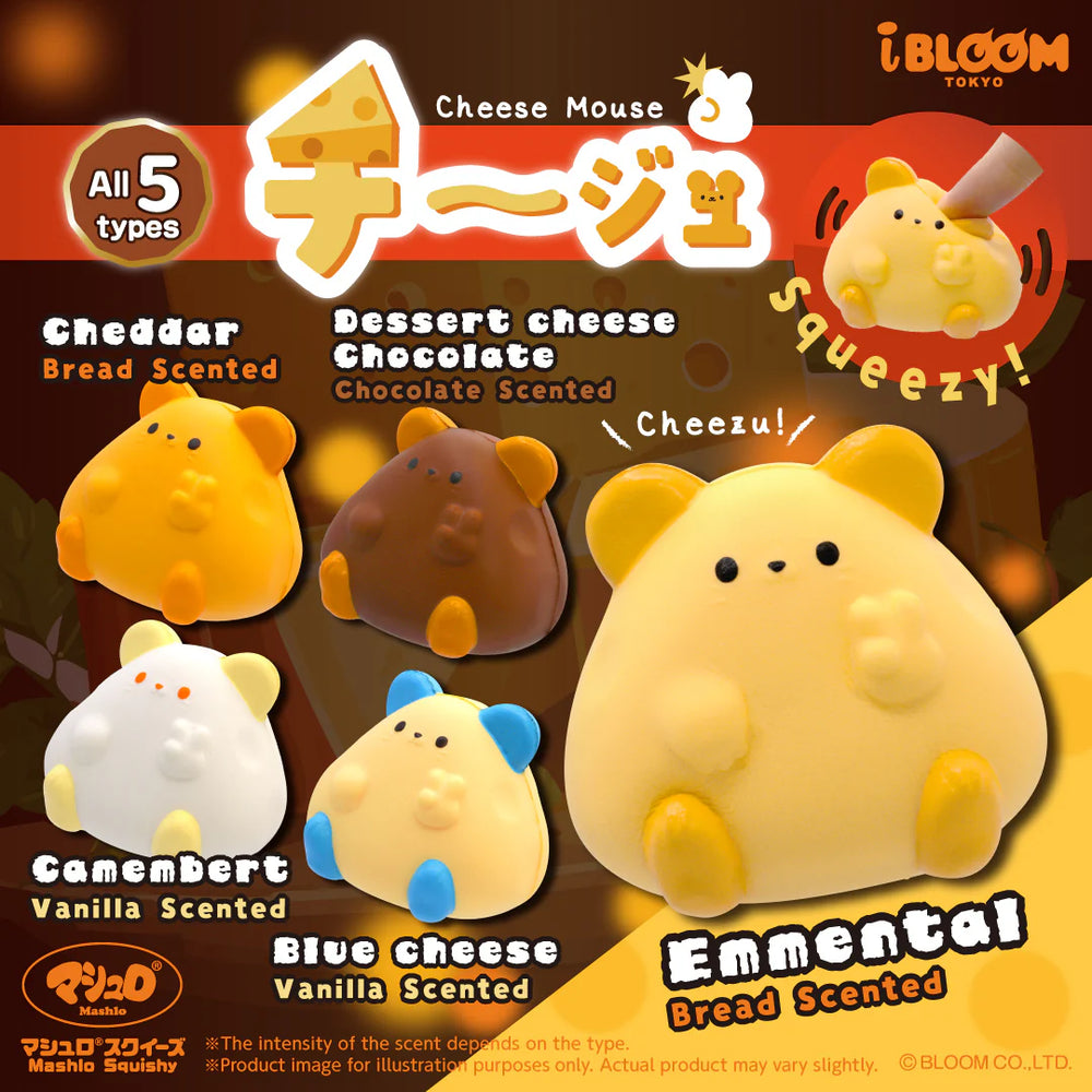 iBloom Cheese Mouse Capsule Squishy Gachapon