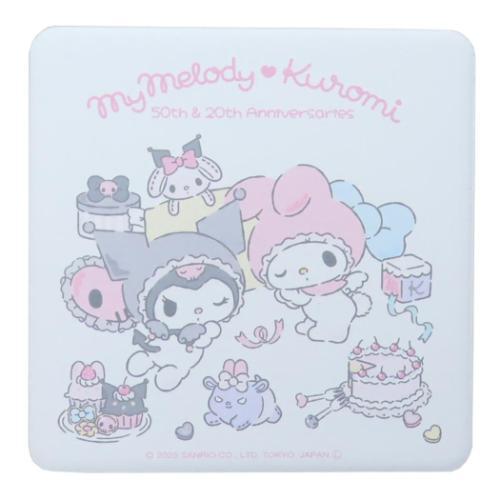 My Melody 50th Anniversary & Kuromi 20th Anniversary Ceramic Coaster