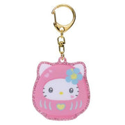 Hello Kitty Daruma Sparkling Acrylic Keychain