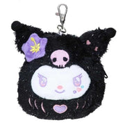 Kuromi Daruma Plush Pass Case Pouch