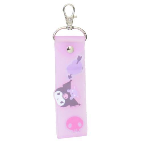 Kuromi Rubber Strap Keychain