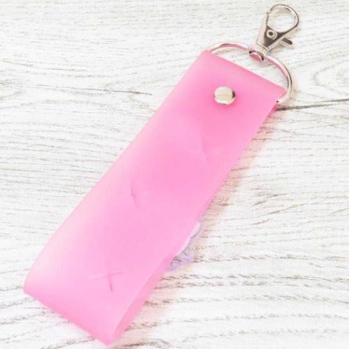 Hello Kitty Rubber Strap Keychain