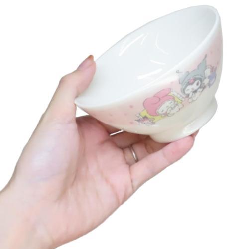 My Melody 50th Anniversary & Kuromi 20th Anniversary Rice Bowl [Pink]