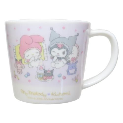 My Melody 50th Anniversary & Kuromi 20th Anniversary Mug [Purple]