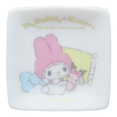 My Melody 50th Anniversary & Kuromi 20th Anniversary Sauce Plate [Melody]