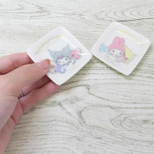 My Melody 50th Anniversary & Kuromi 20th Anniversary Sauce Plate [Melody]