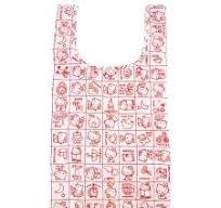 Hello Kitty Classic Standing Mascot Plush w/ Eco Bag