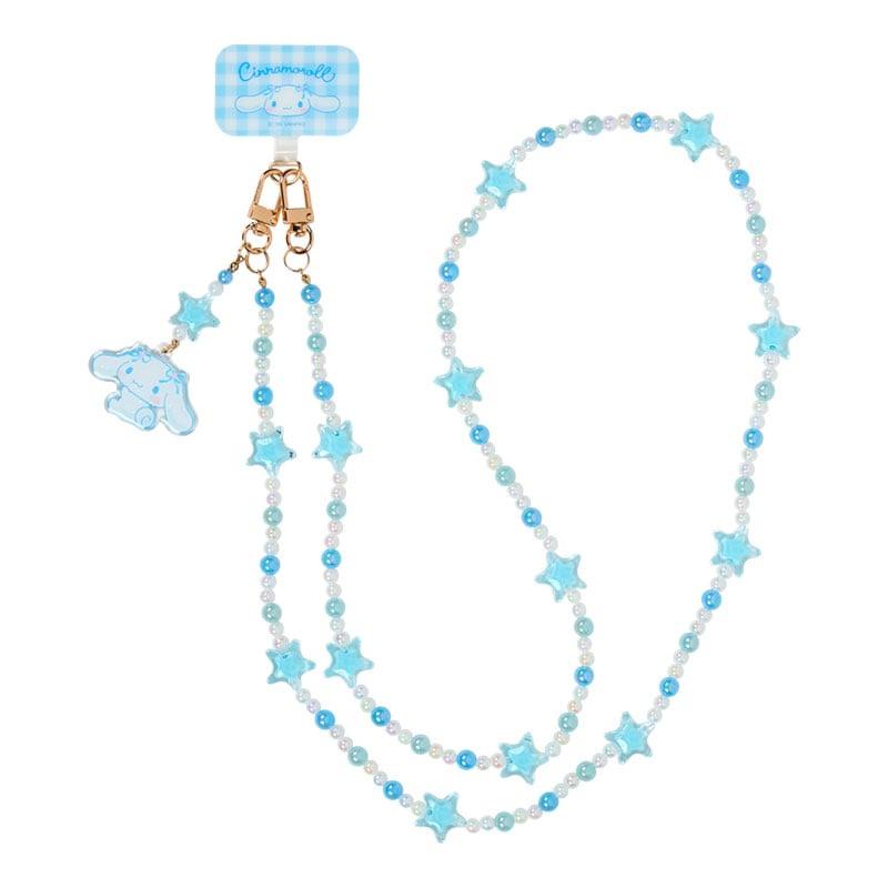 Cinnamoroll Beaded Phone Shoulder Strap