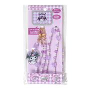Kuromi Beaded Phone Shoulder Strap