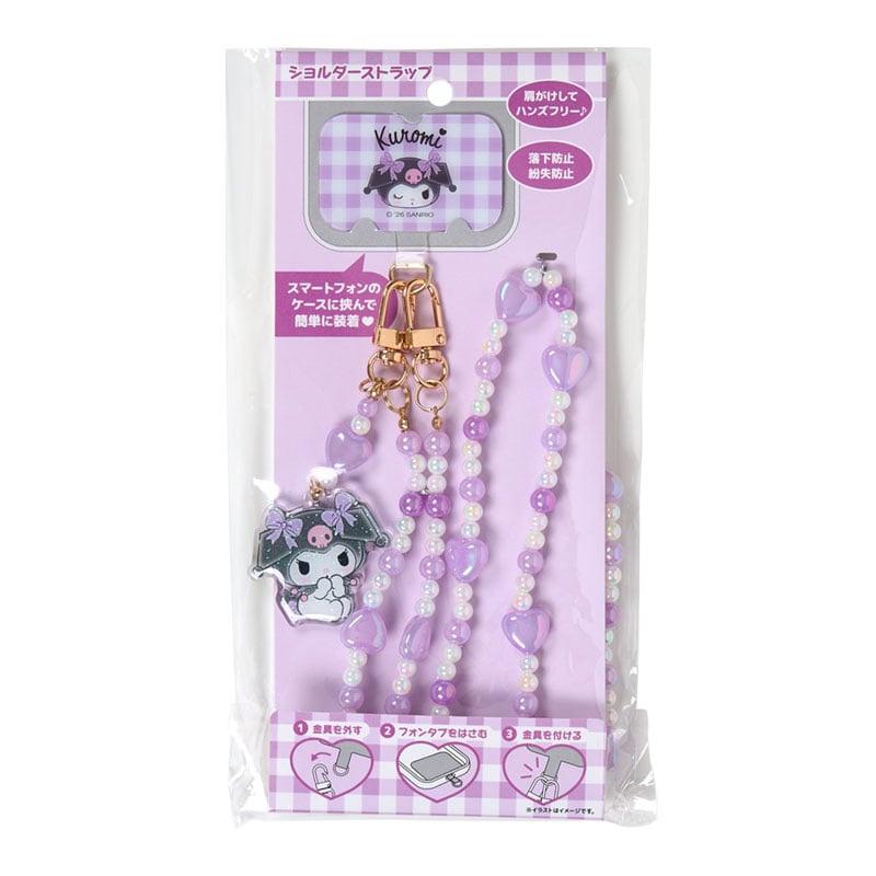 Kuromi Beaded Phone Shoulder Strap