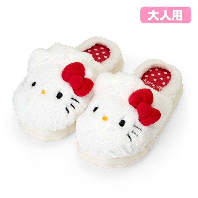 Hello Kitty Face Cushion Slippers