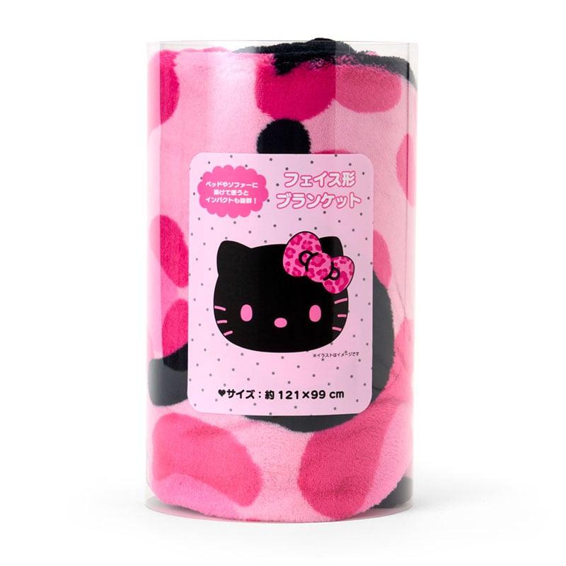 Hello Kitty Die-cut Blanket [Black]