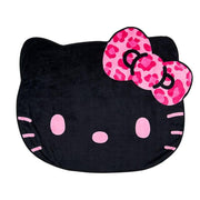 Hello Kitty Die-cut Blanket [Black]
