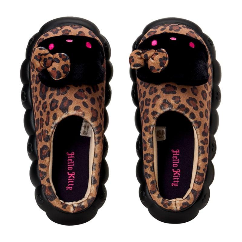 Hello Kitty Adult Mascot Slippers [Black]