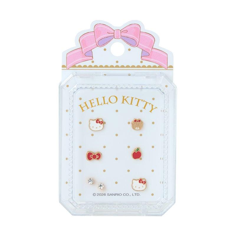 Hello Kitty Earrings Set
