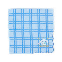 Cinnamoroll Scalloped Plaid Small Towel